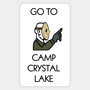 Go to Camp Krystal Lake Magnet